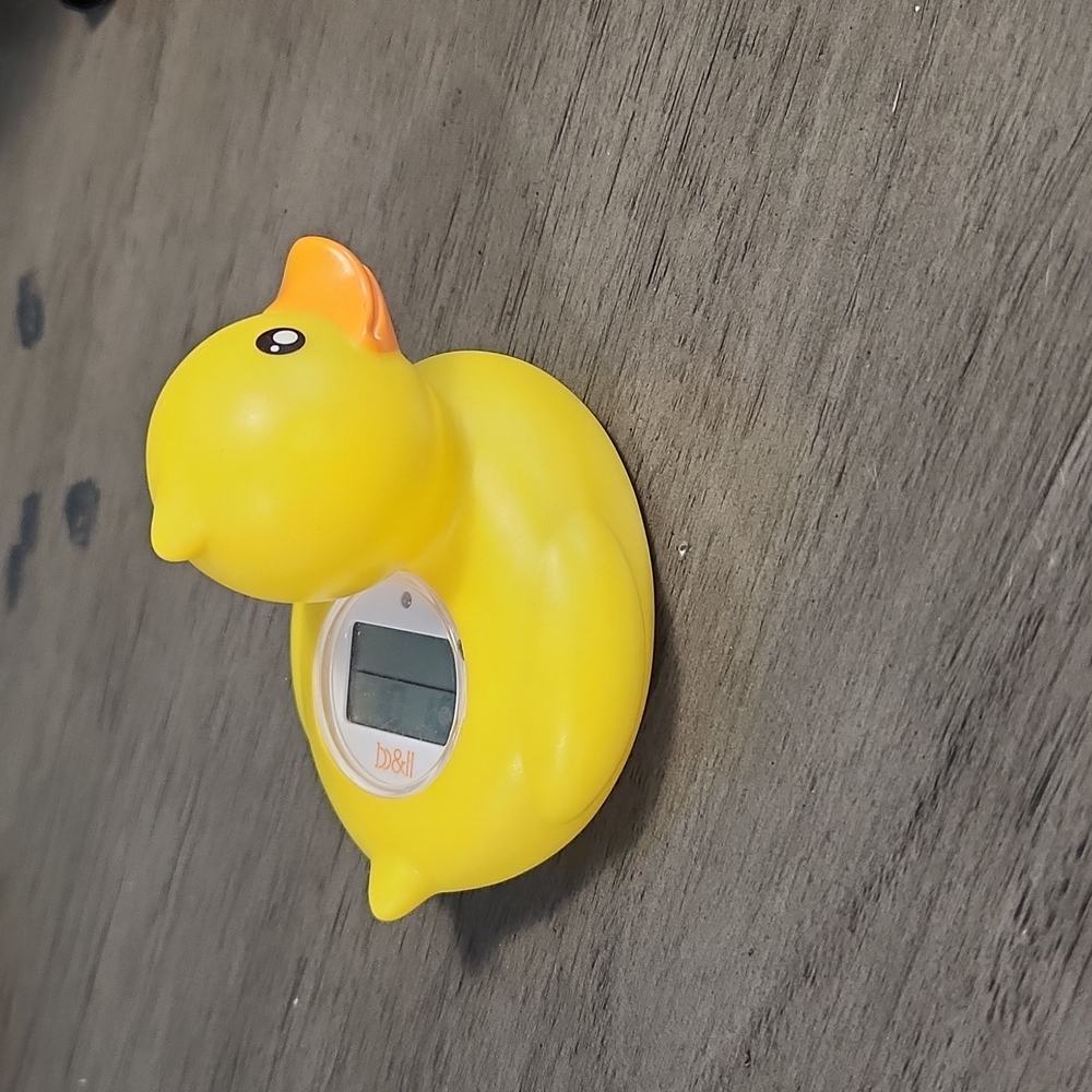 Baby Rubber ducky bath thermometer